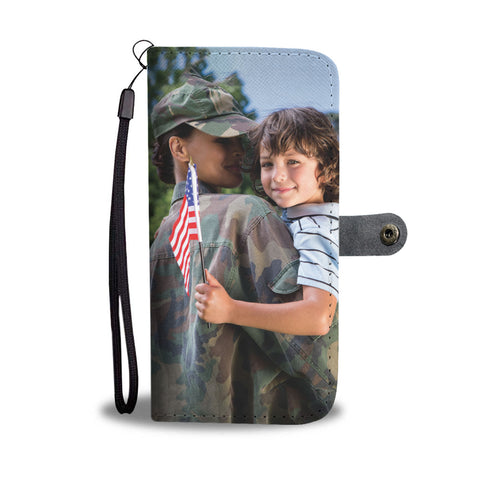 Personalized Photo Wallet  Phone Case